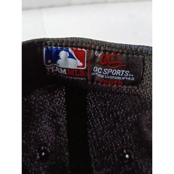 Atlanta Braves Hat Navy Blue Embroidered Strapback Cap - Picture 8 of 8